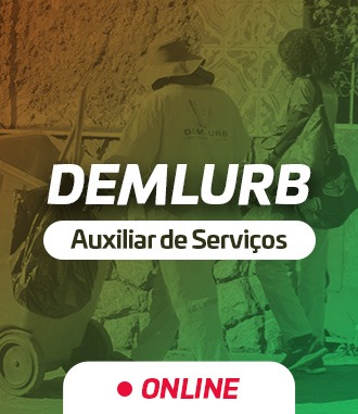 DEMLURB | Auxiliar de Serviços